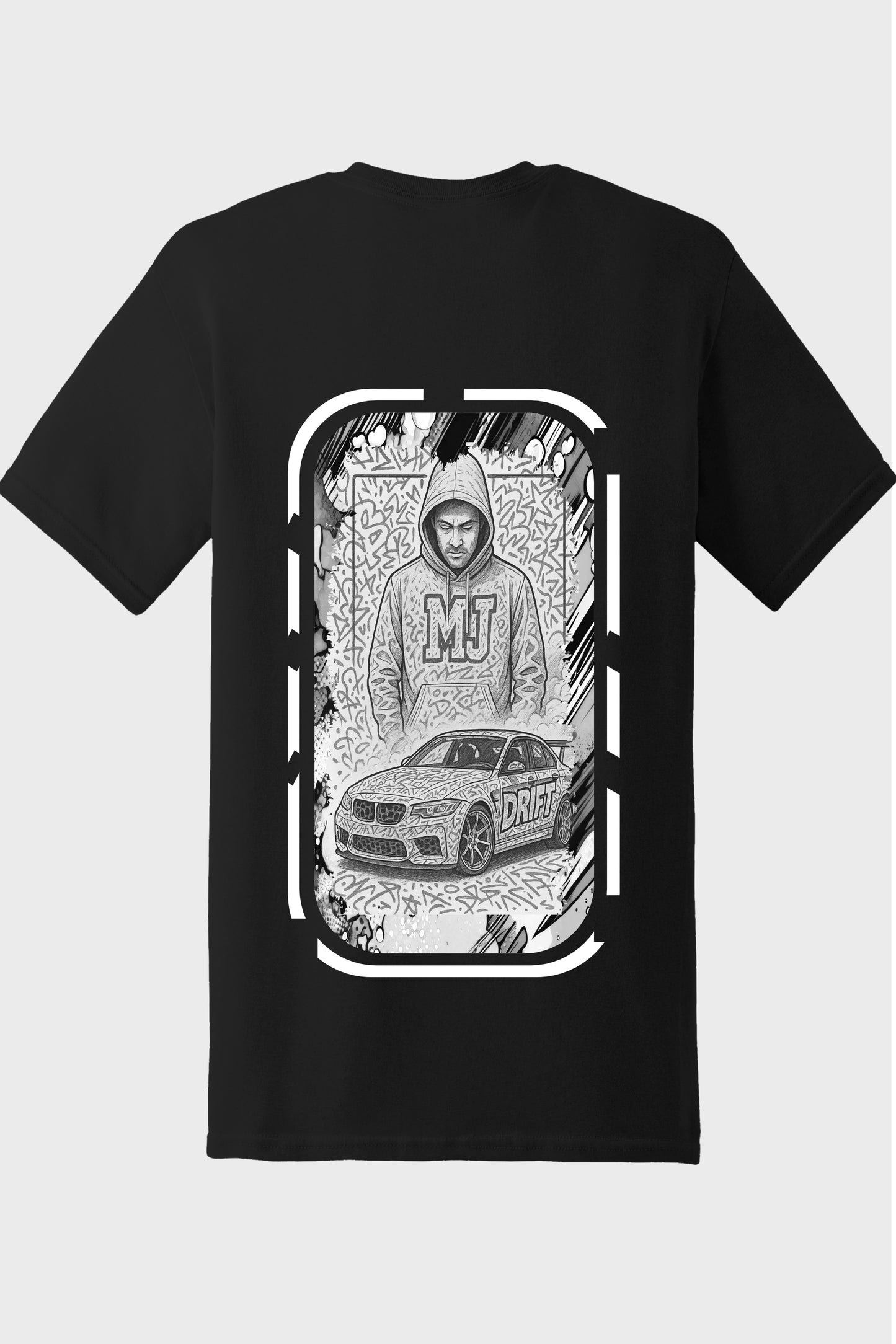 monochrome drift T-Shirt