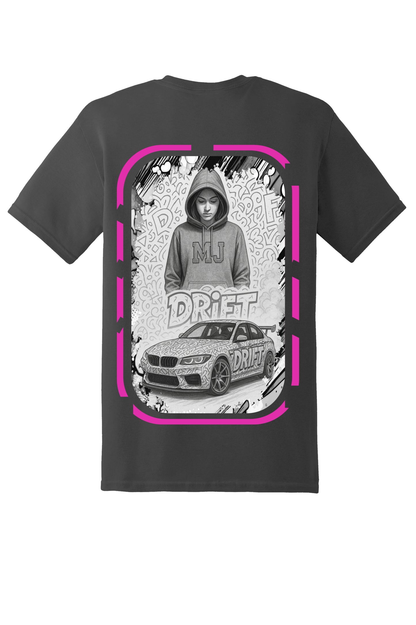 Monochrome Girl T shirt