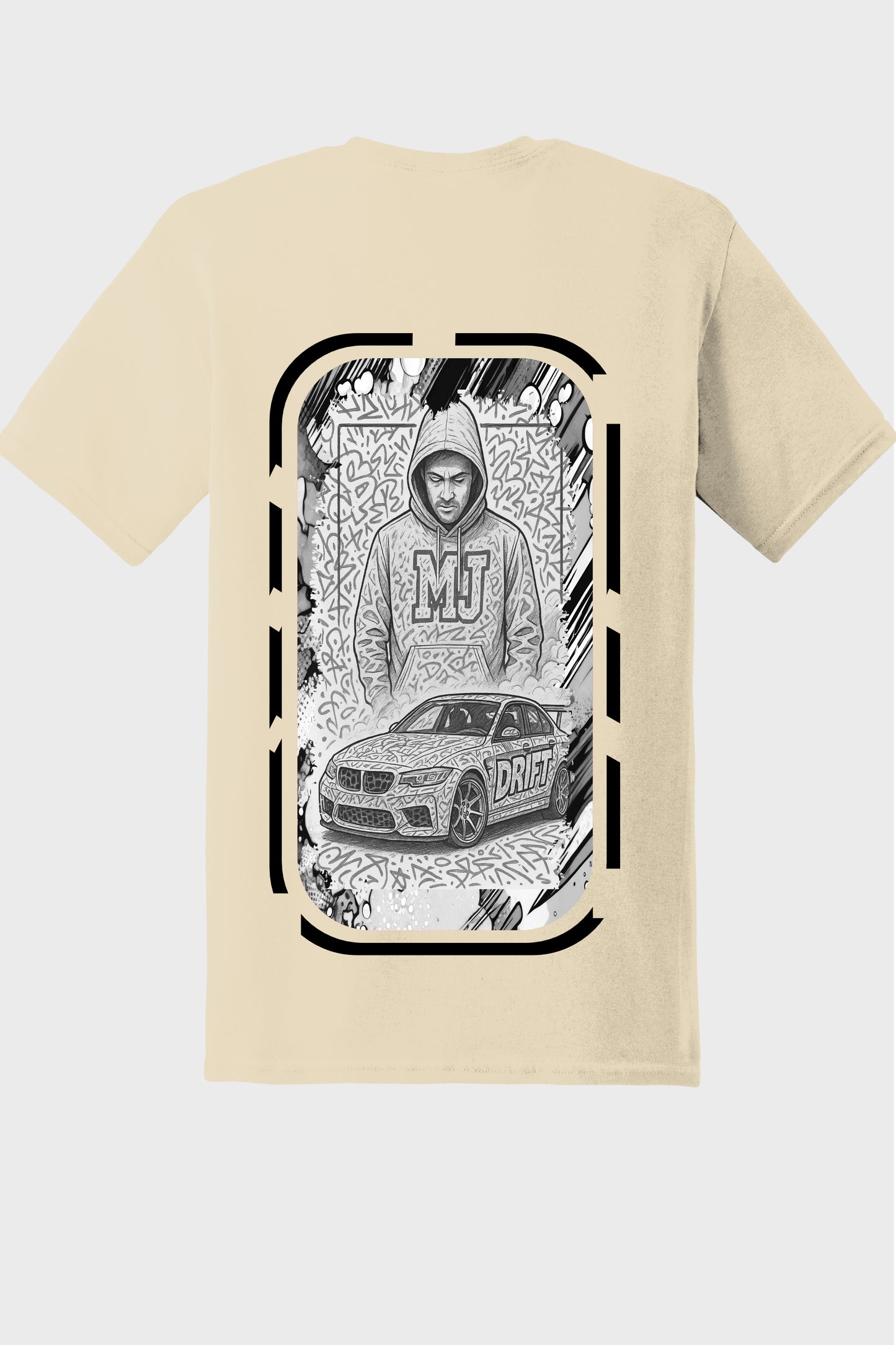 monochrome drift T-Shirt