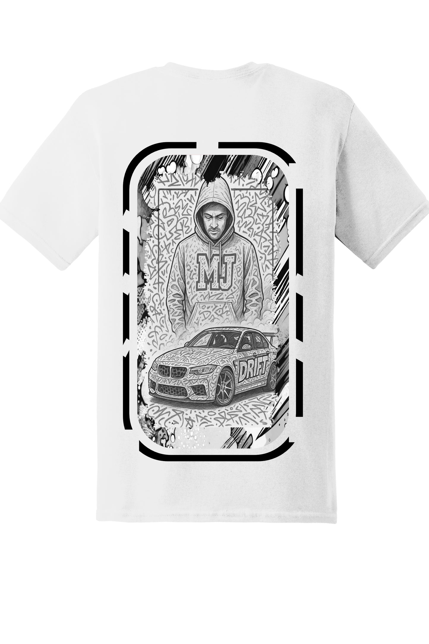 Monochrome drift T-Shirt
