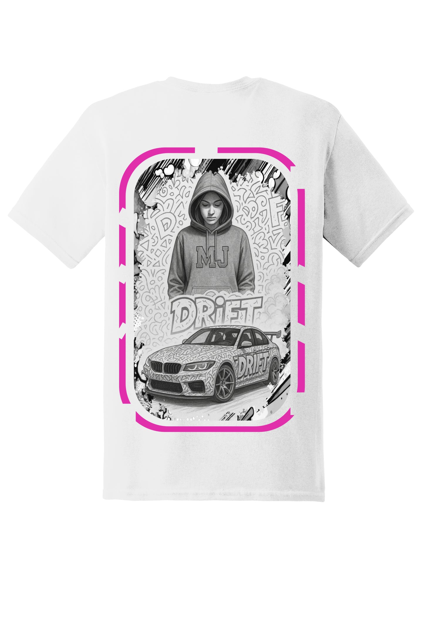 Monochrome Girl T shirt